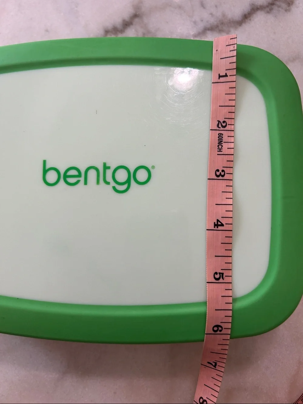 Bentgo-Style Kids Lunchbox Tray 5 Compartment Green plus FREE food picks